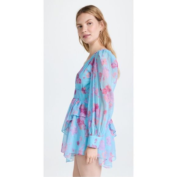 LoveShackFancy Varsha Dress in Ocean Reef Size 2 NWT - Picture 3 of 13